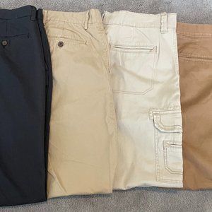Men’s 36x32 Lot of Men’s Khakis- 4 pair